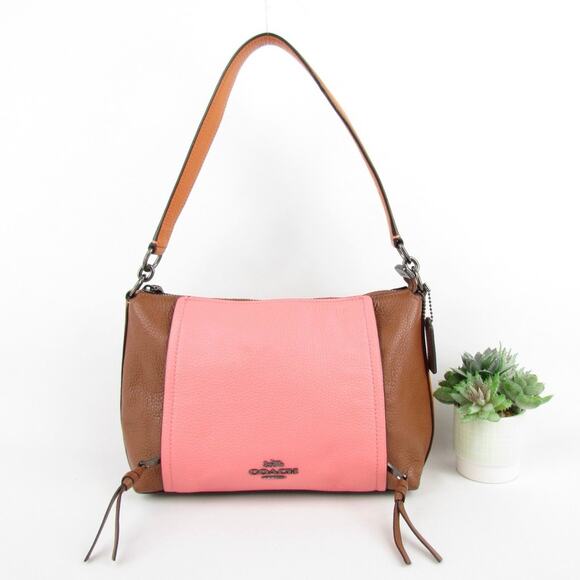 Colorblock Coach Small Marlon Bag Coach Marlon Colorblock Leather